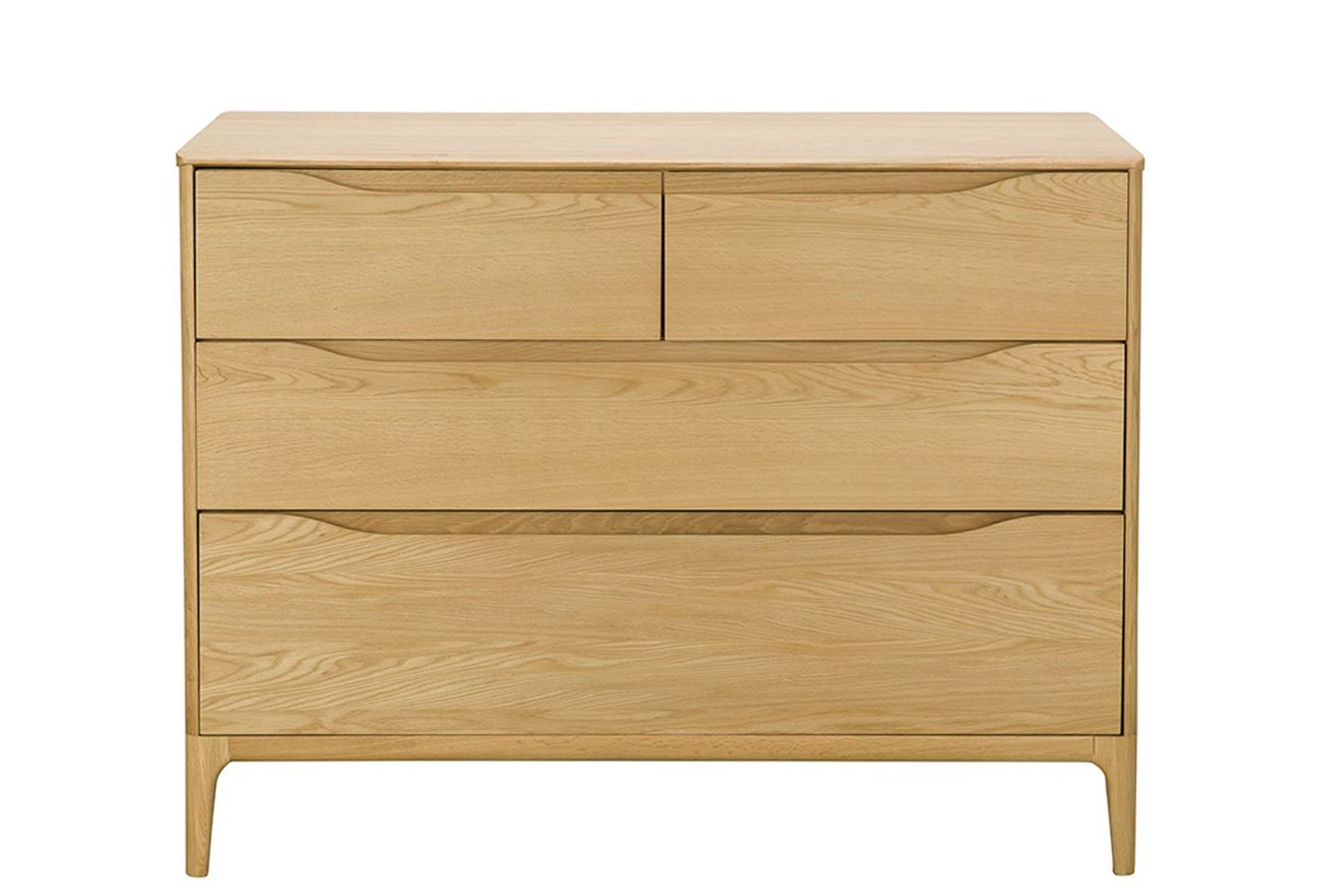 Rimini 4-Drawer Low Wide Chest