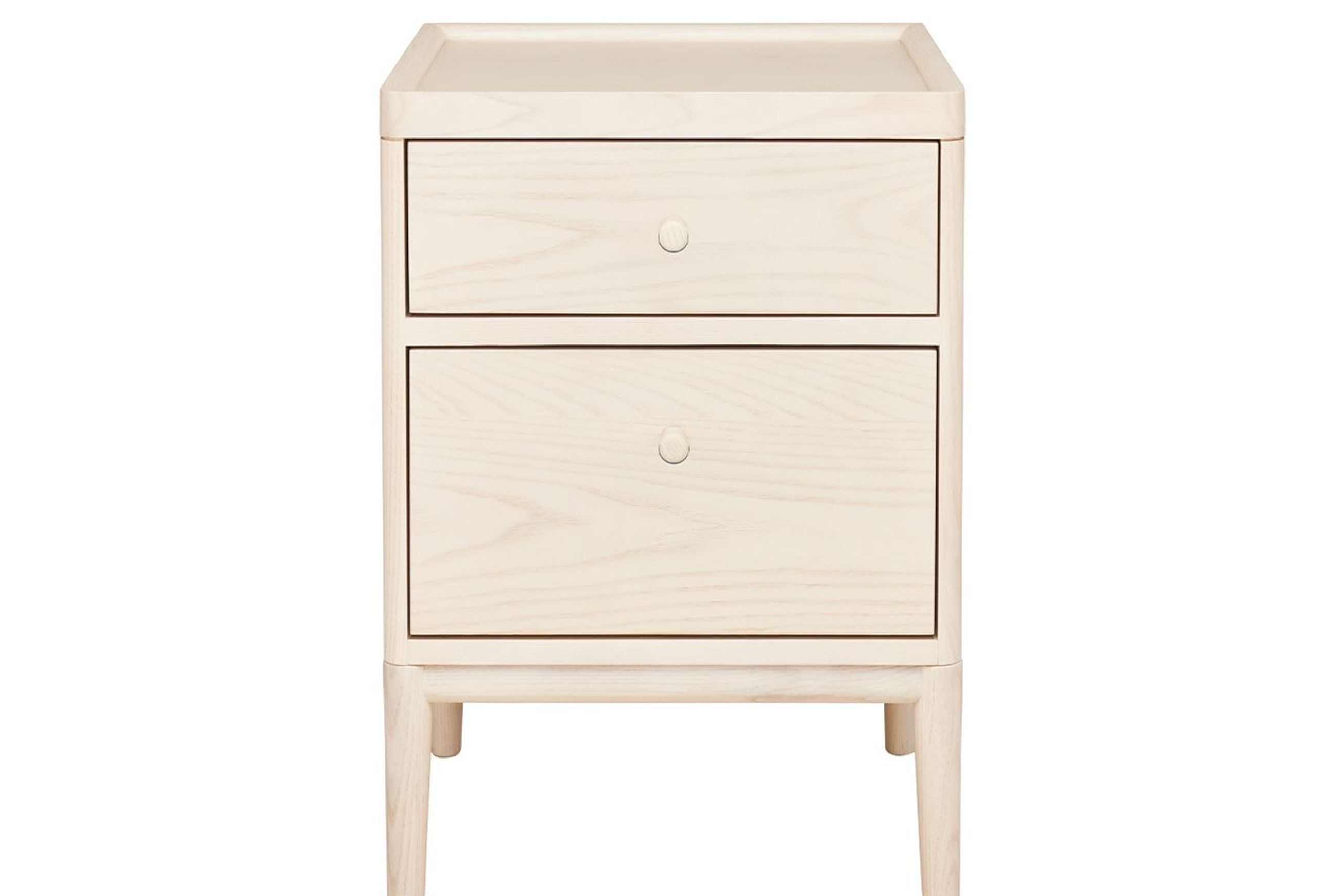 Salina Bedside Cabinet - Two Drawer
