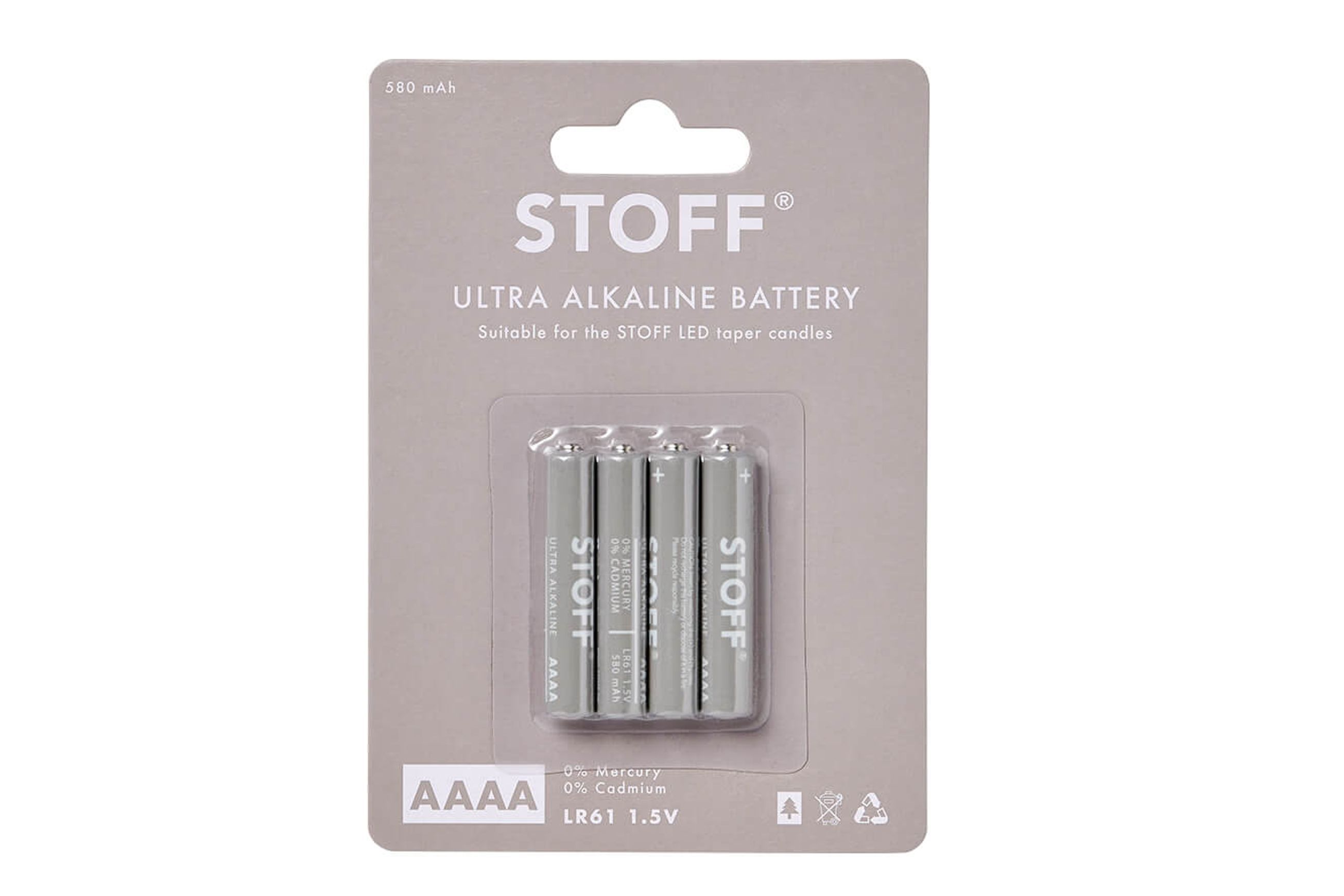 Stoff Nagel Candles – LED Batteries