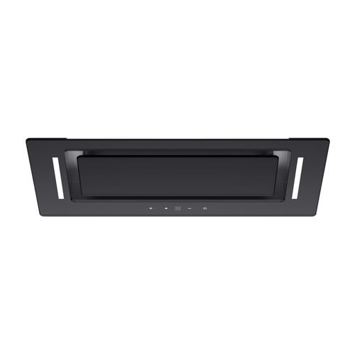 Black Glass Undermount Rangehood 600mm - BGUM-6B