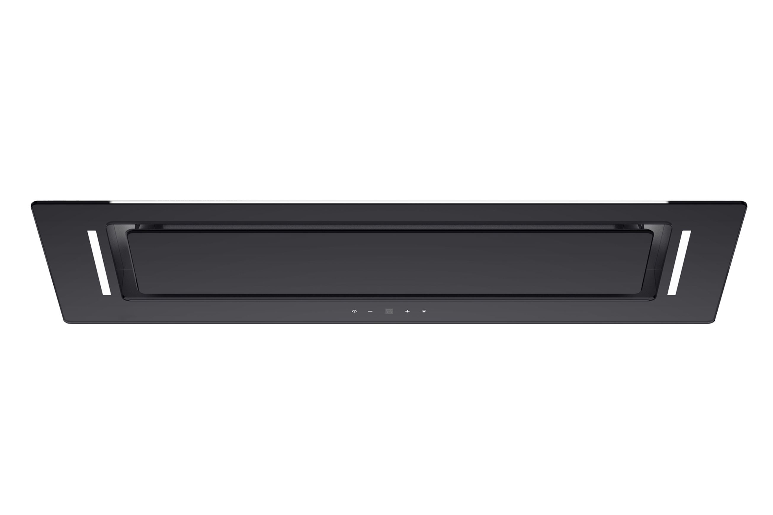 Black Glass Undermount Rangehood 900mm - BGUM-9B
