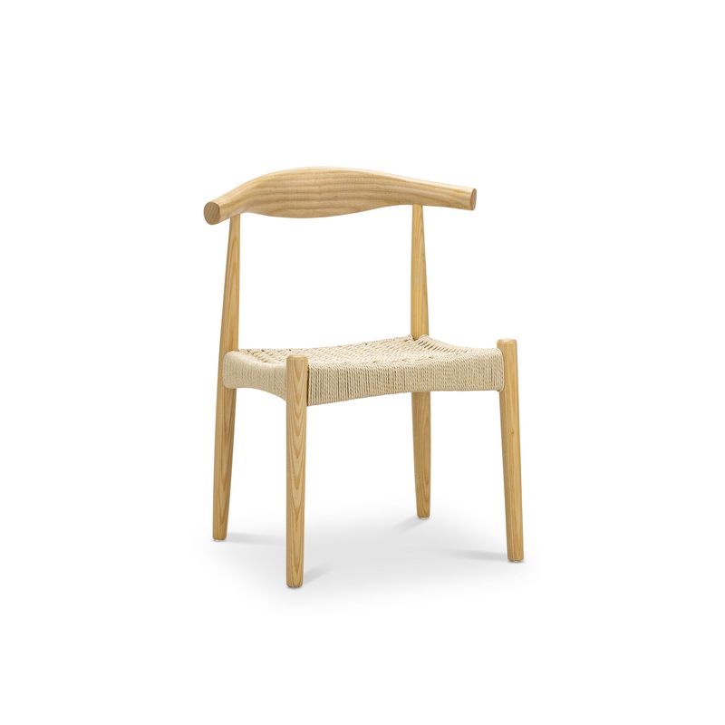 Elba Ashwood Woven Cord Dining Chair | Natural | Set of 2
