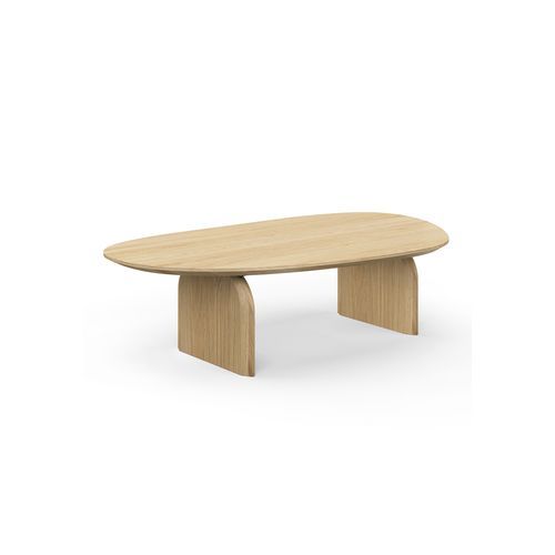 Arco 130cm Oval Oak Coffee Table | Natural