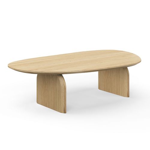Arco 130cm Oval Oak Coffee Table | Natural