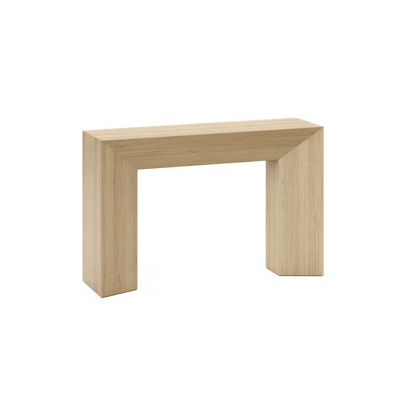 Edje 140cm Oak Tall Console Table | Natural