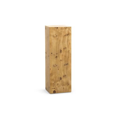 Calix Burl Plinth Tall | Natural