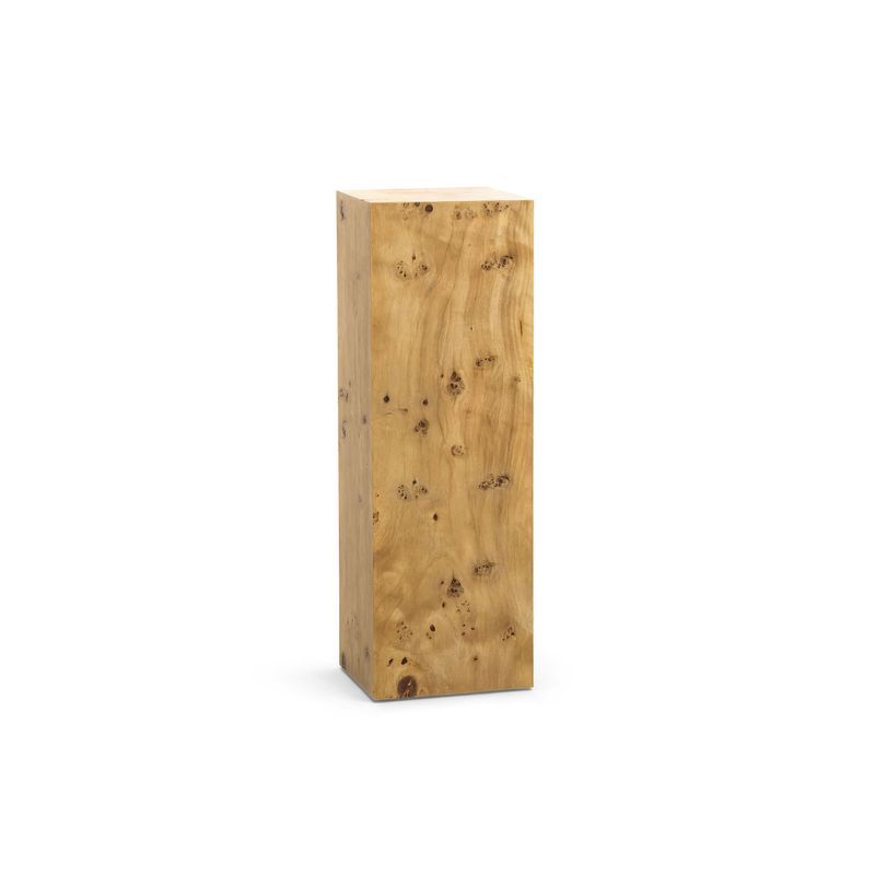 Calix Burl Plinth Tall | Natural