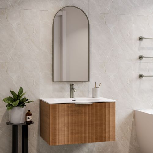 Lineare 750 Pillar Single Drawer Vanity