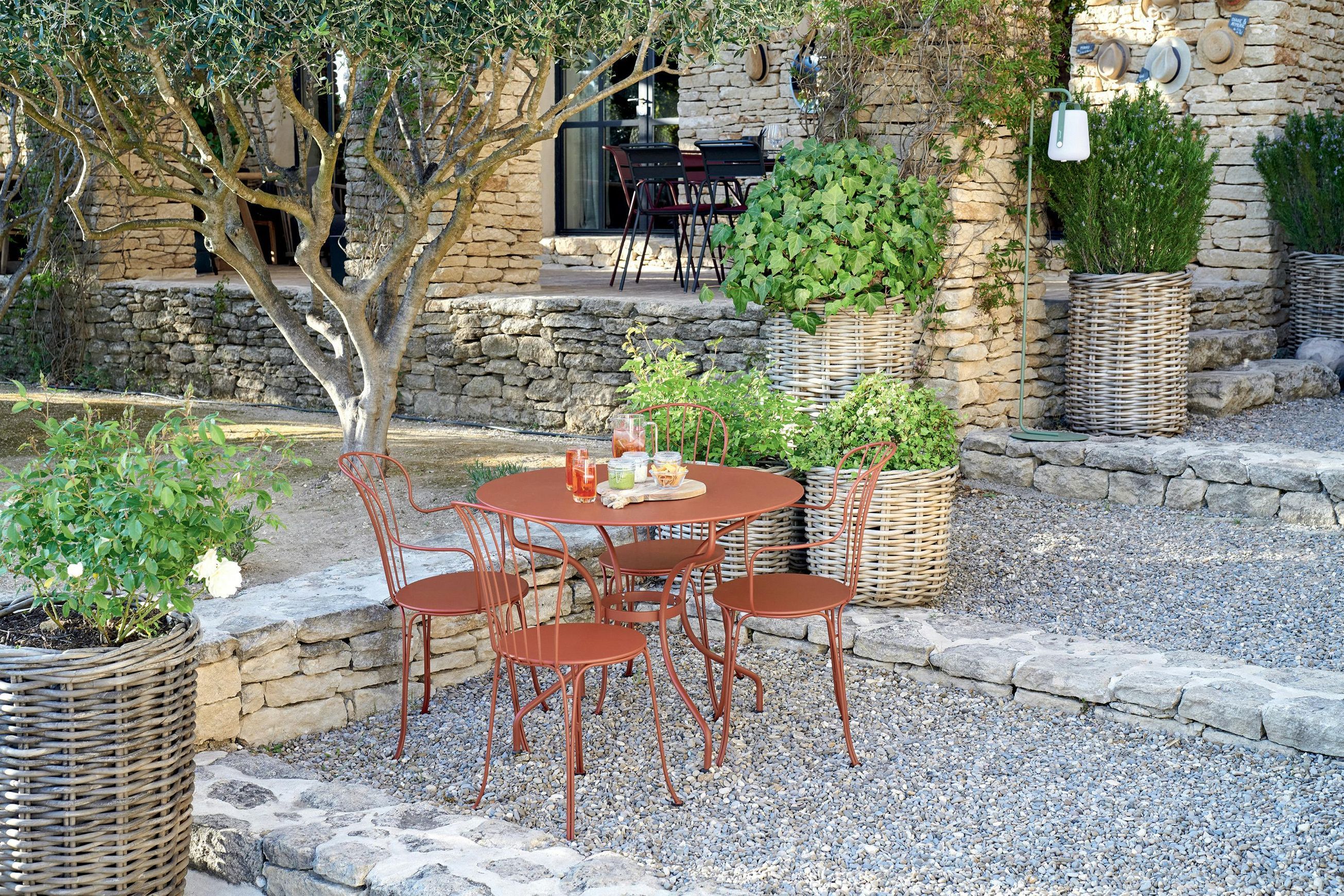 Fermob Opera+ Outdoor Carronde Table 82cm x 82cm