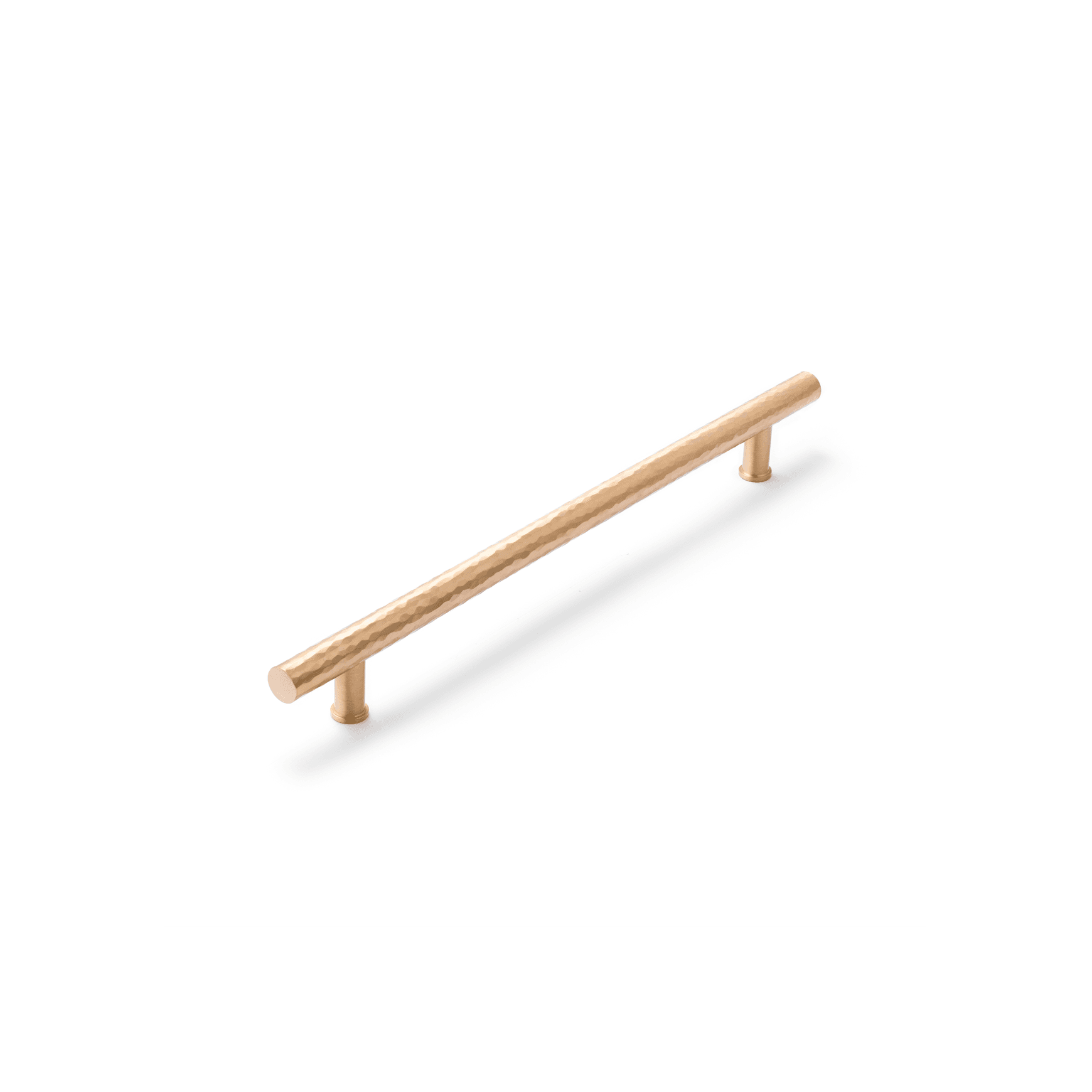 Tarn 450mm Hammered Brass Entrance Pull