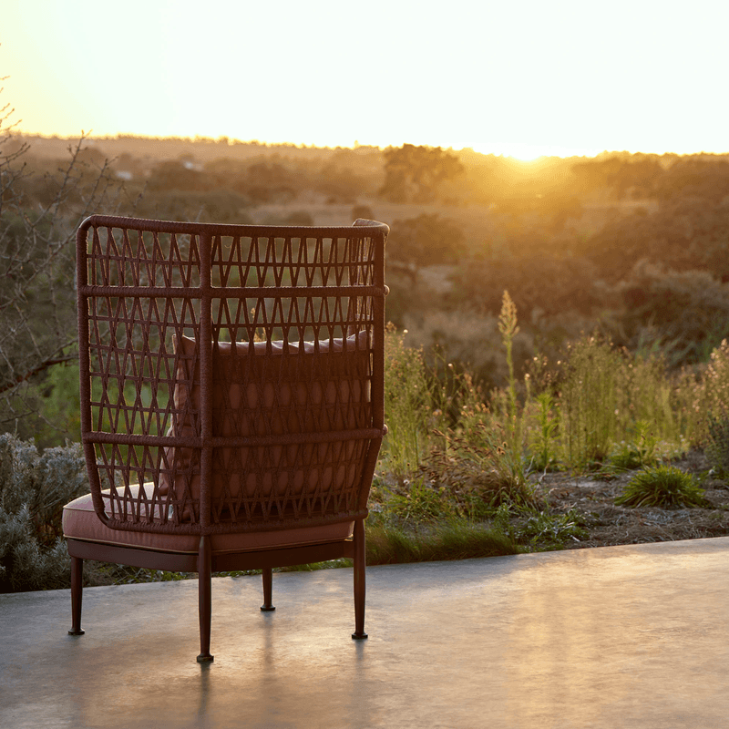 Curio High Back Armchair