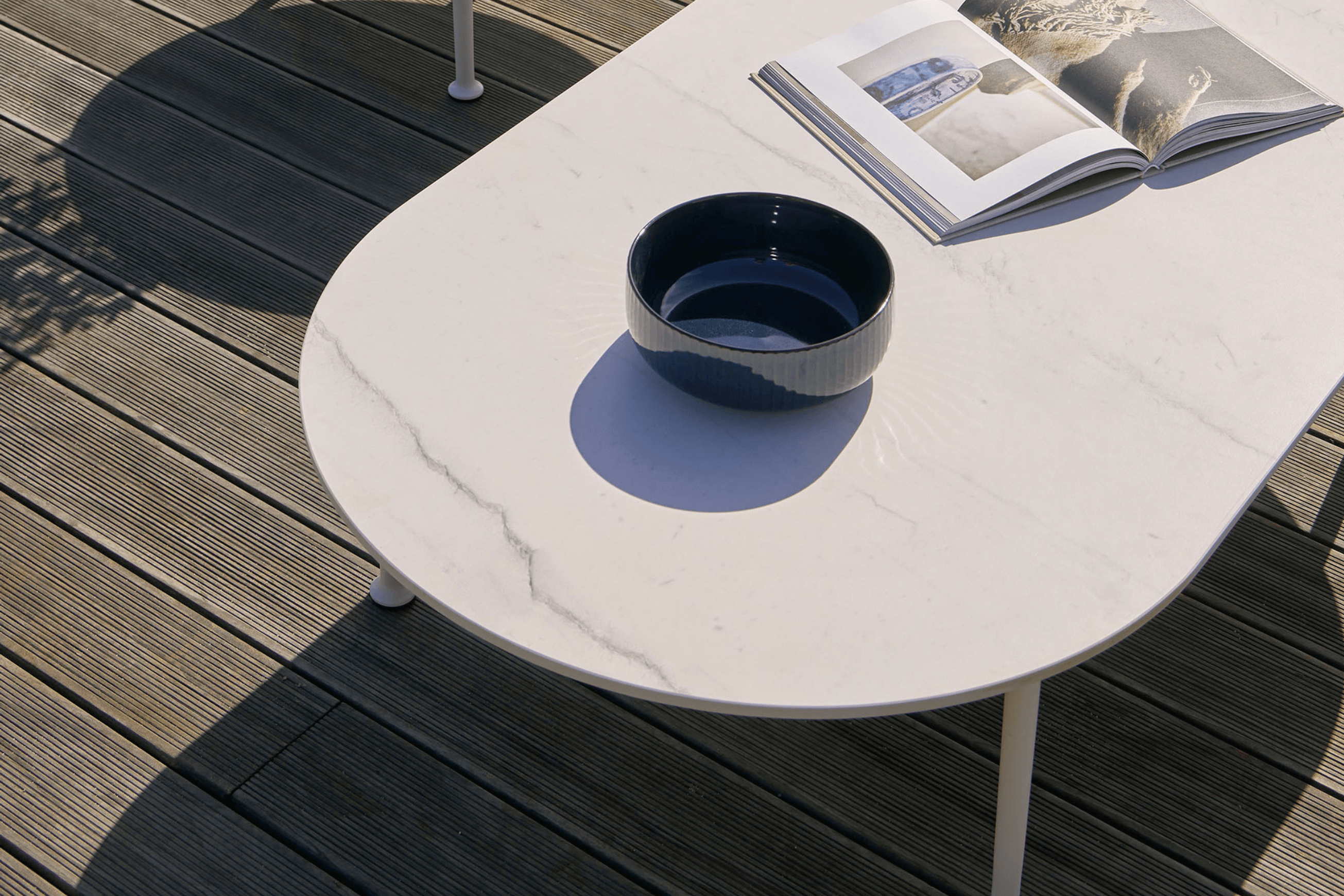 Curio Oval Coffee Table