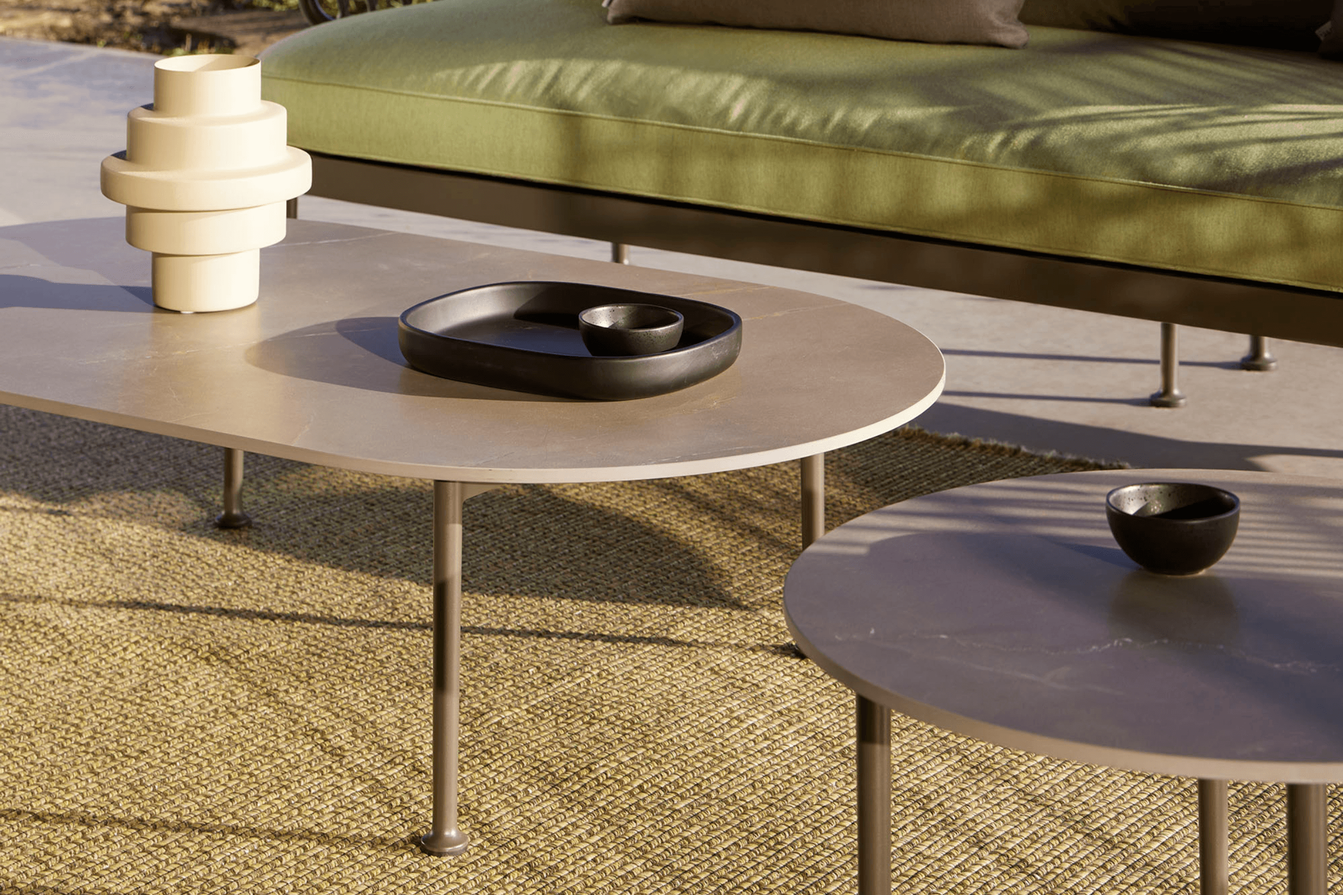 Curio Oval Coffee Table