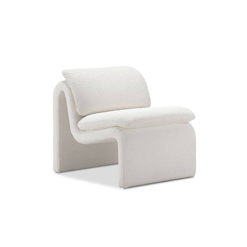 Curvee Occasional Chair | Cream Boucle