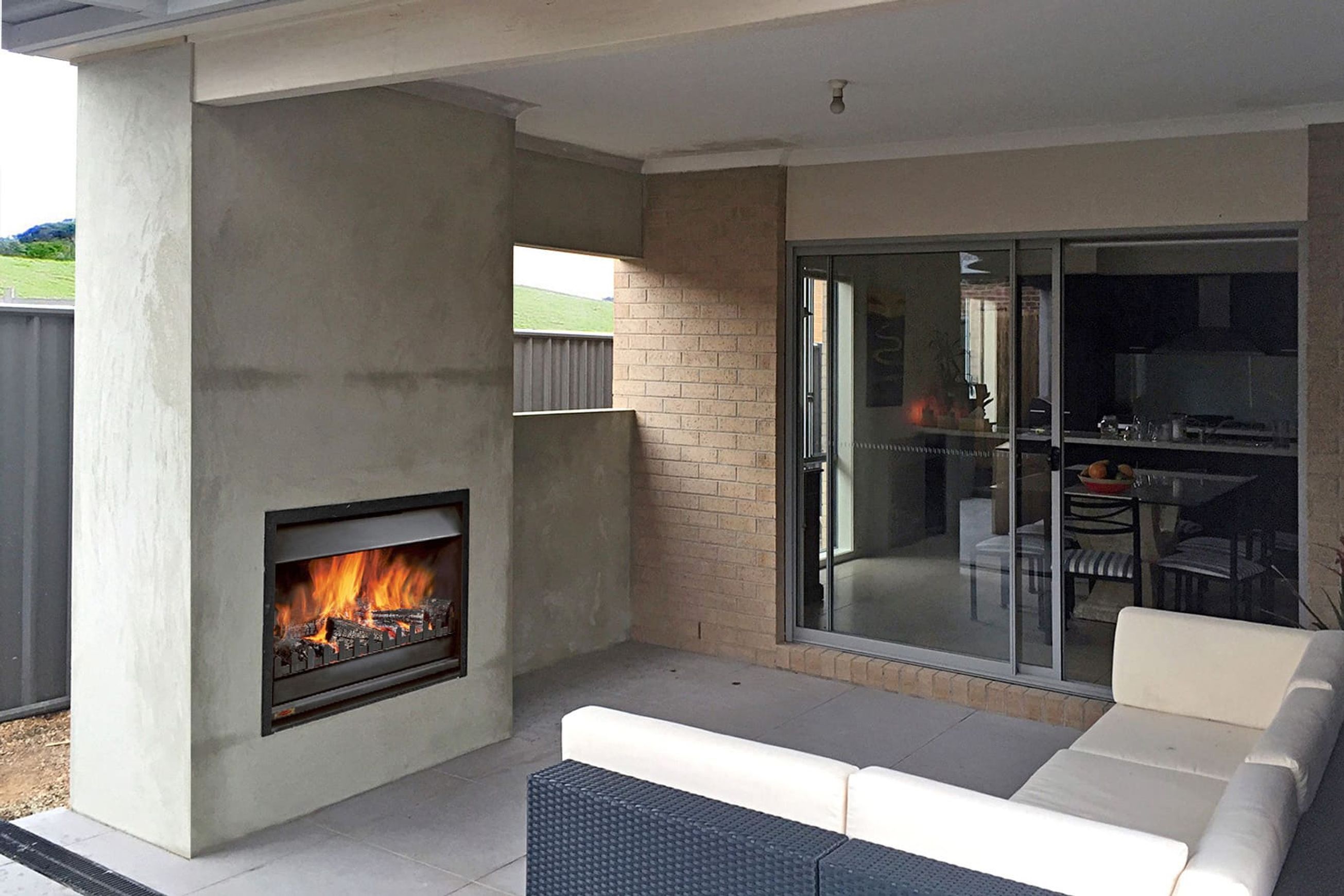 Universal Outdoor Wood Fire