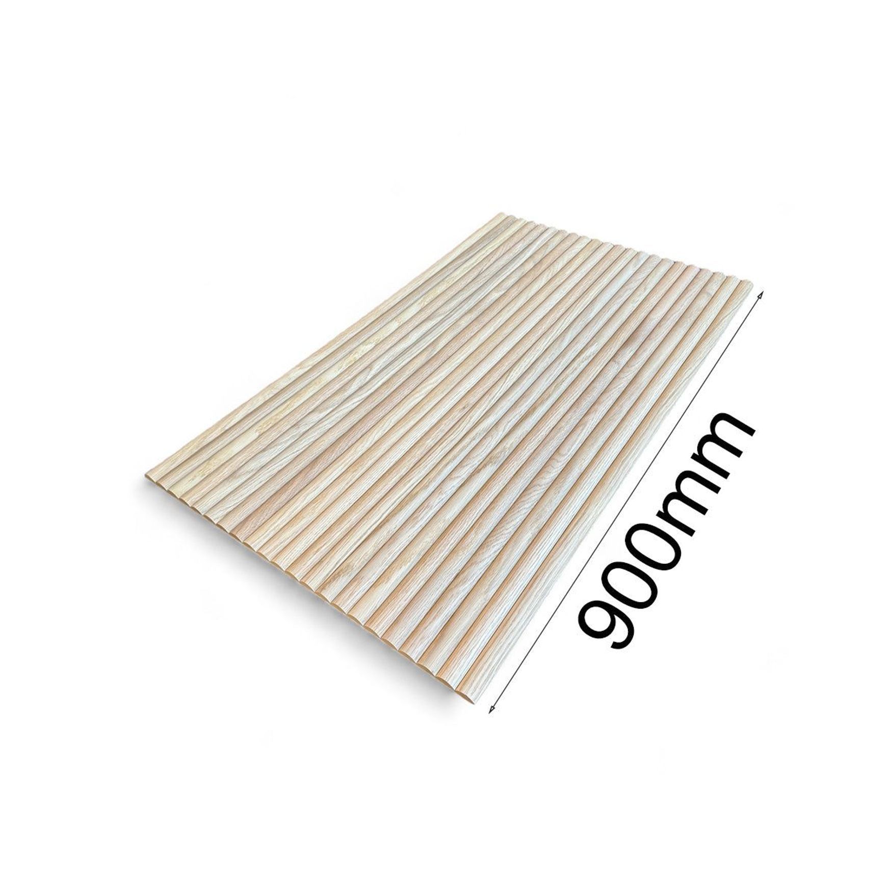 WOODFLEX Flexible Wooden Slat Under Bench Panel