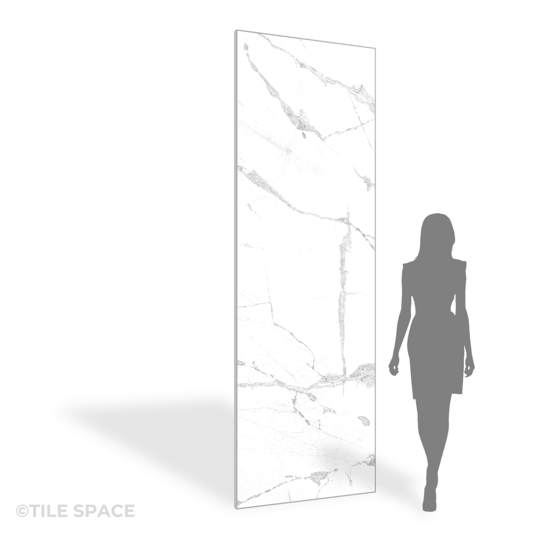 Ductile Blanc Invisible Marble Tile