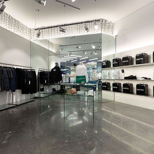 Custom Steel Retail Shelving Units