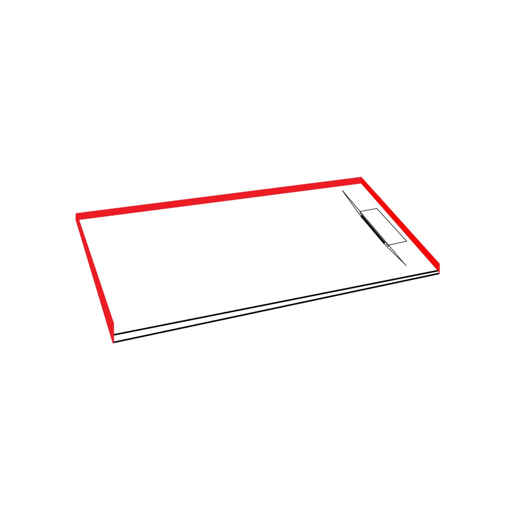 Pinnacle Alcove Tray 900x1600x900