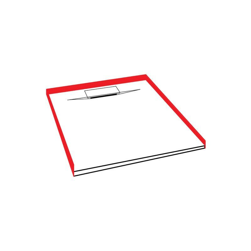 Pinnacle Alcove Tray 900x900x900