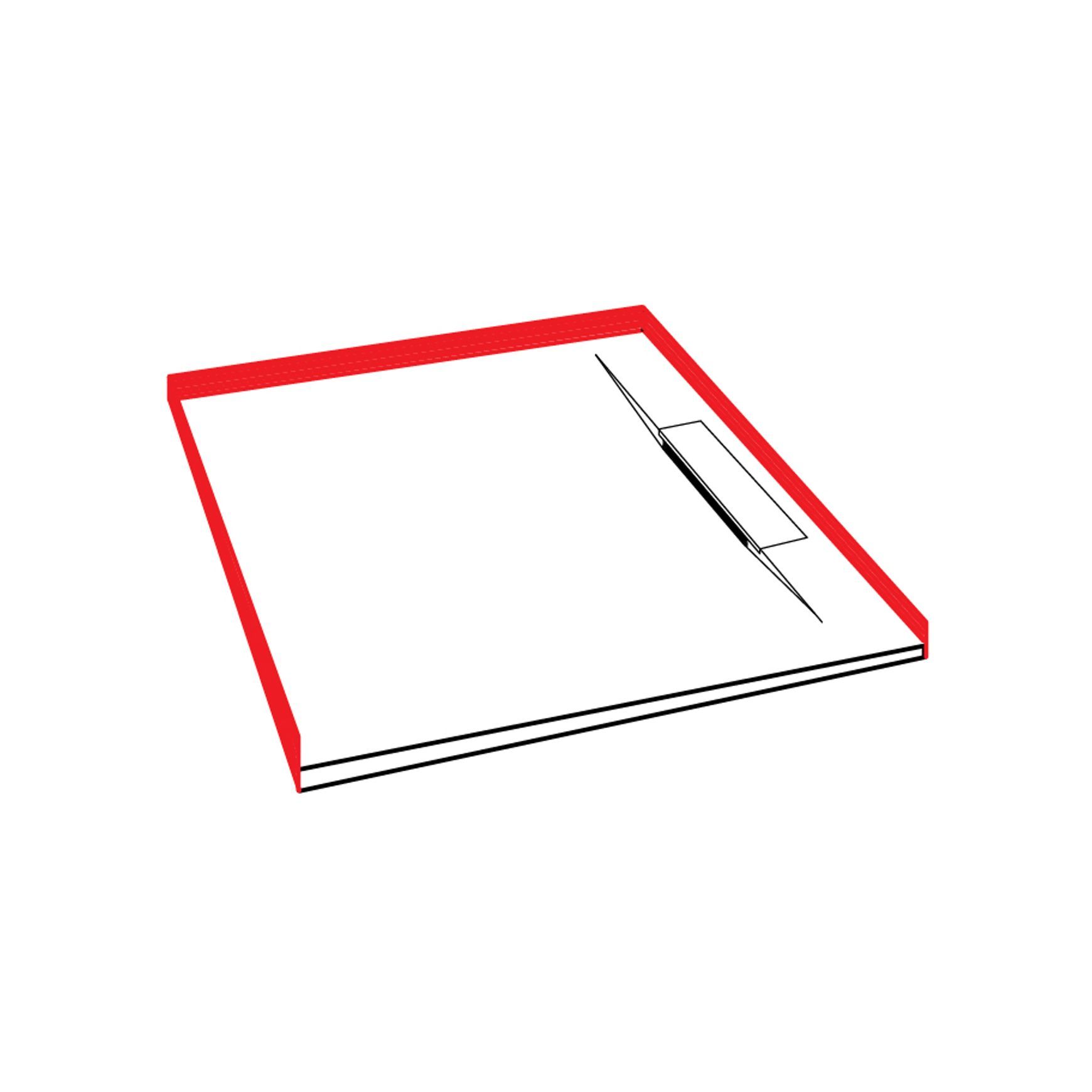 Pinnacle Alcove Tray 900x900x900