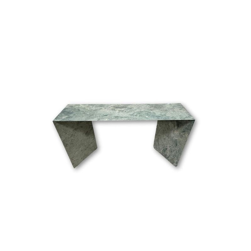 Wolf Hallway Console - Green Marble | Natural Stone Co.