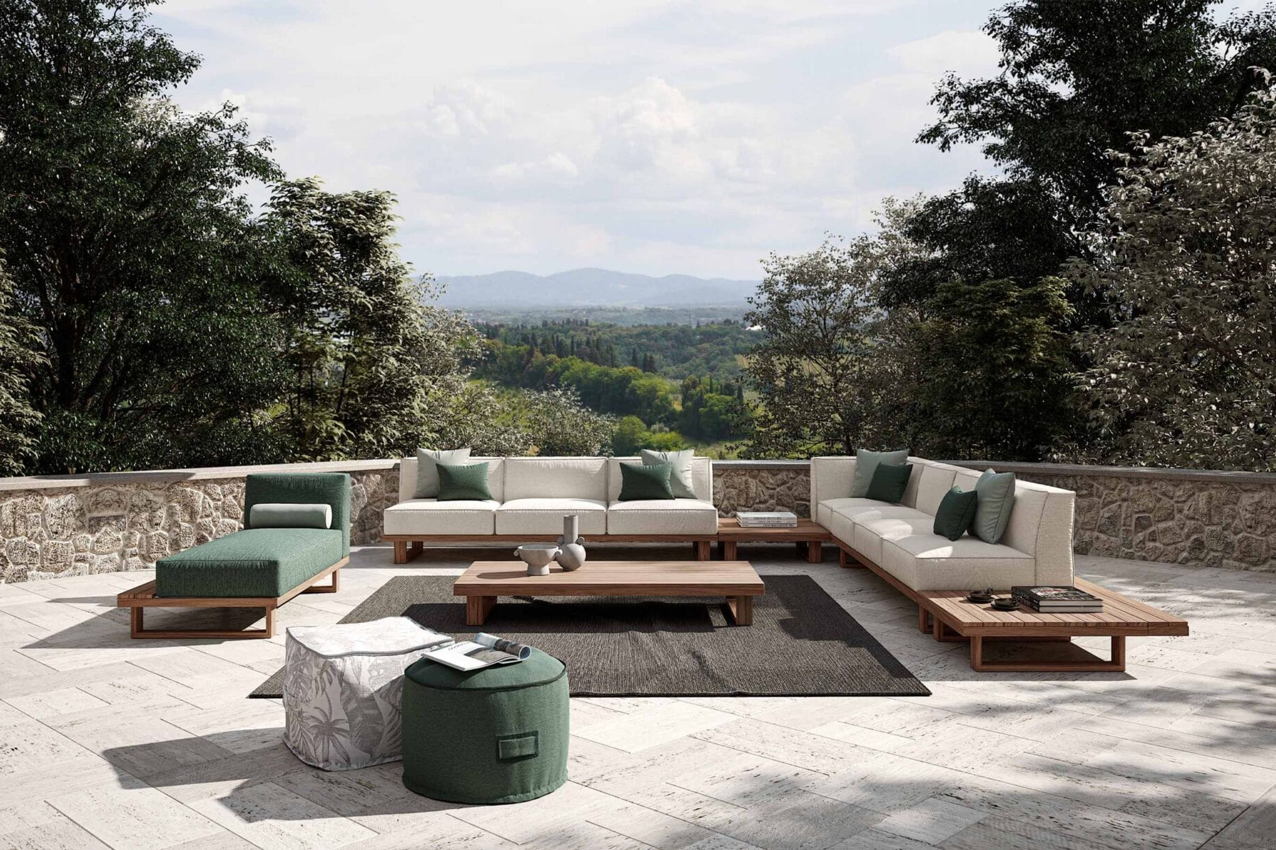 9.zero Outdoor Sofa Set by Atmosphera