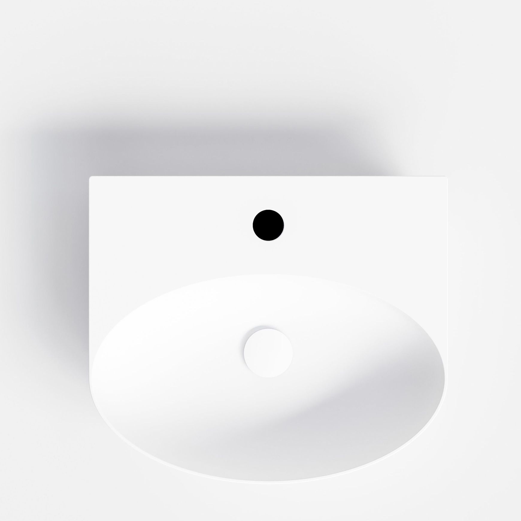 Pure Ellipse Ceramic Basin 460mm