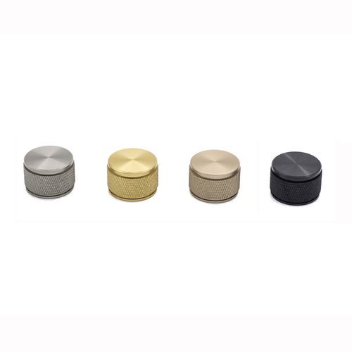 KT&CO Kitchen drawer knobs bellevue hill matt black / satin nickel / dark brushed brass/ champagne