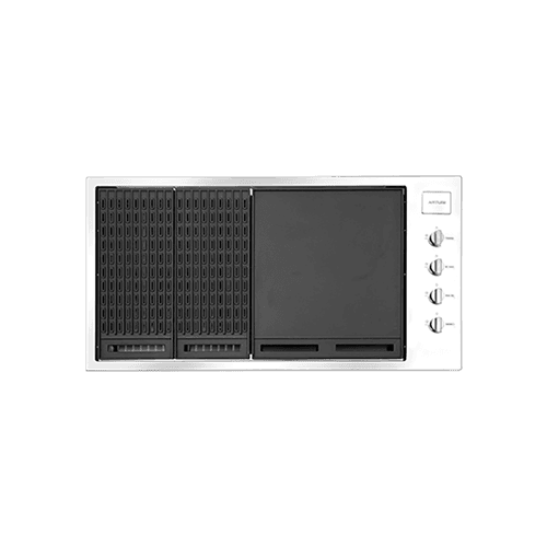 Artusi 104cm 4 Burner Built-In Gas BBQ - Stainless Steel