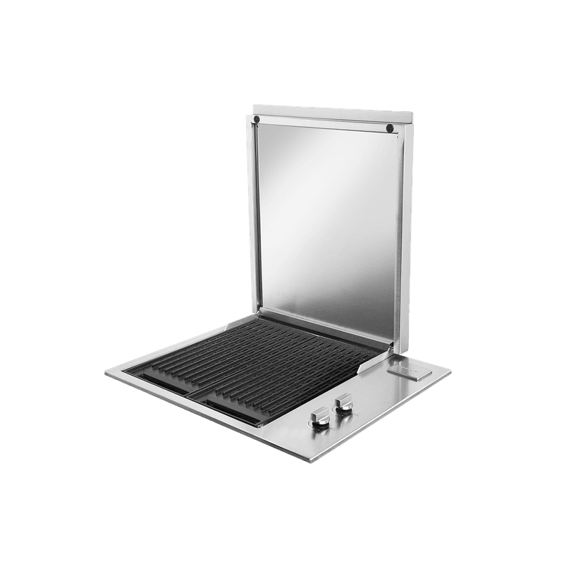 Artusi 60cm 2 Burner Built-In Gas BBQ - Stainless Steel