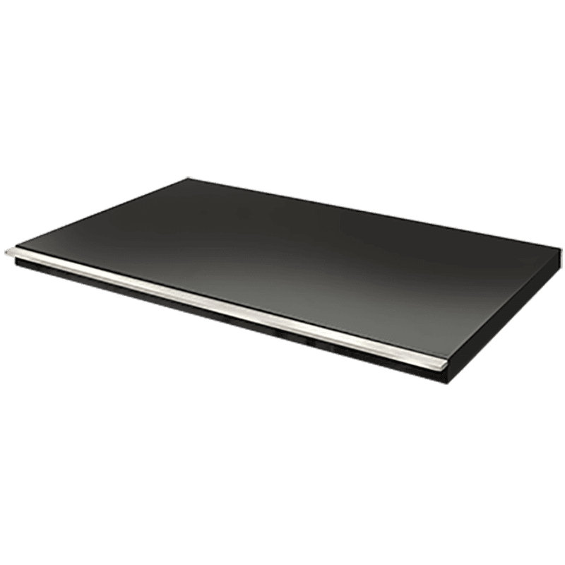 Artusi Black Flat Lid - For the Black 104cm 4 Burner Built-In Gas BBQ