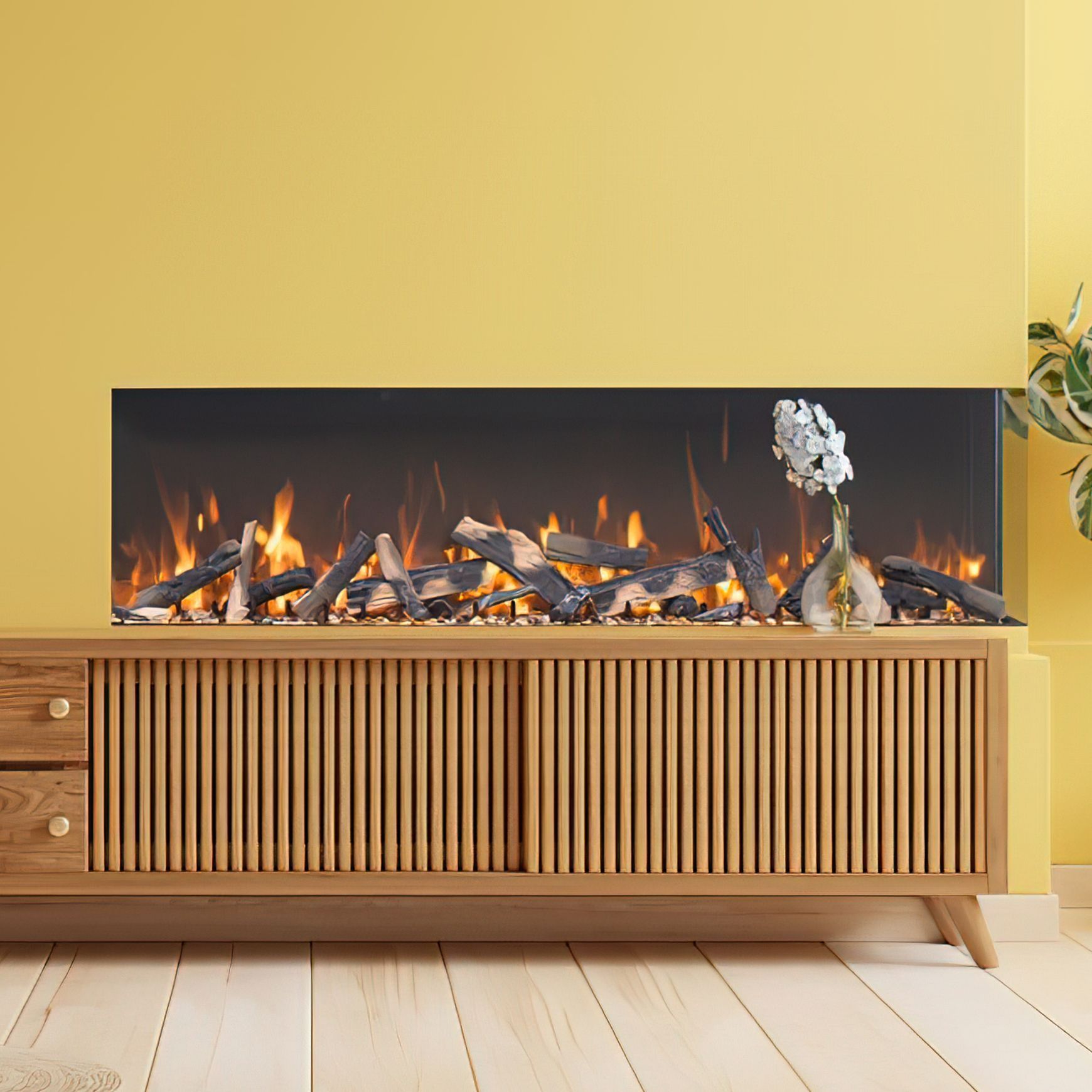 Amantii Tru View Bespoke 65 Electric Fireplace