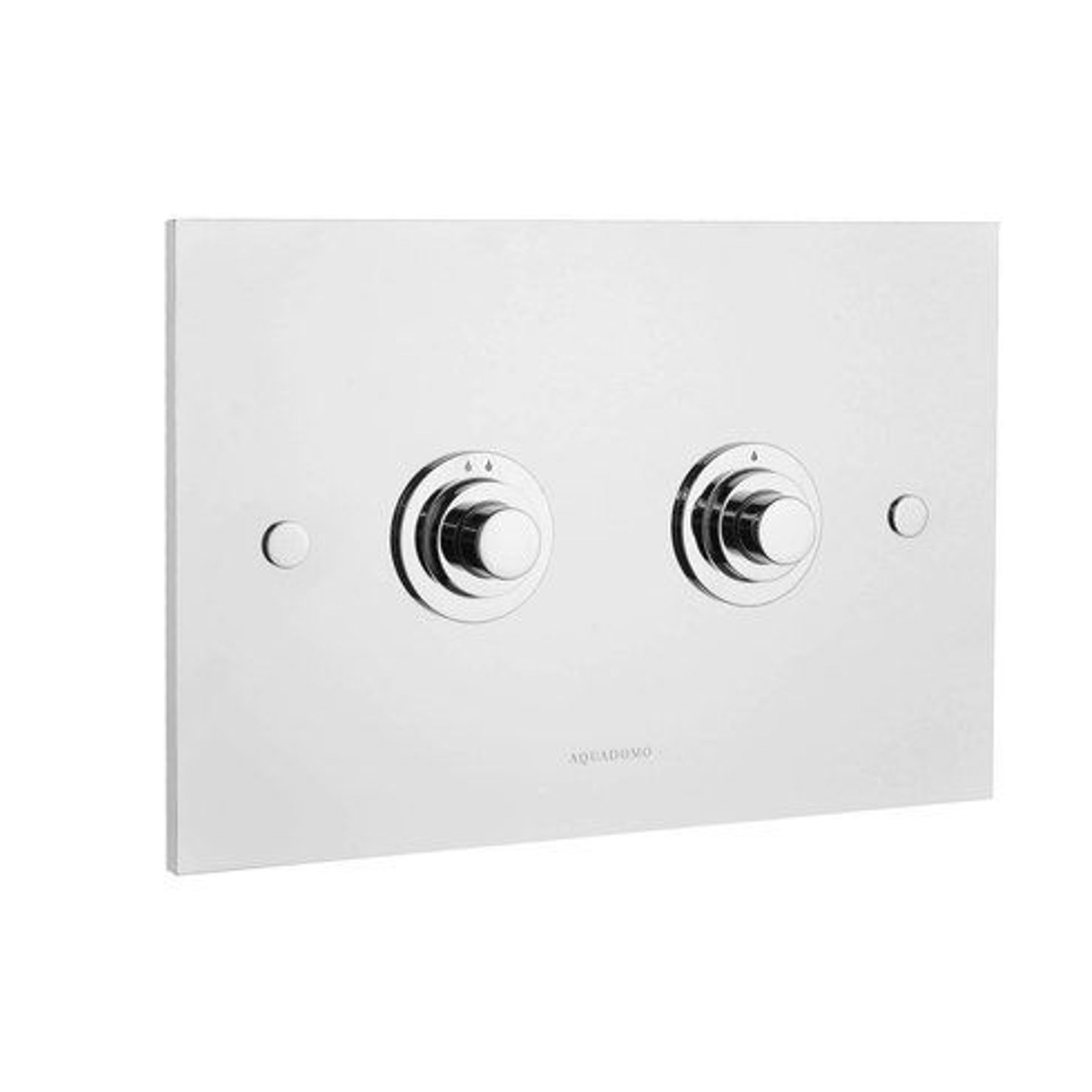 Aquadomo - Dual-Flush Plate For Geberit Sigma8 In-Wall Cistern