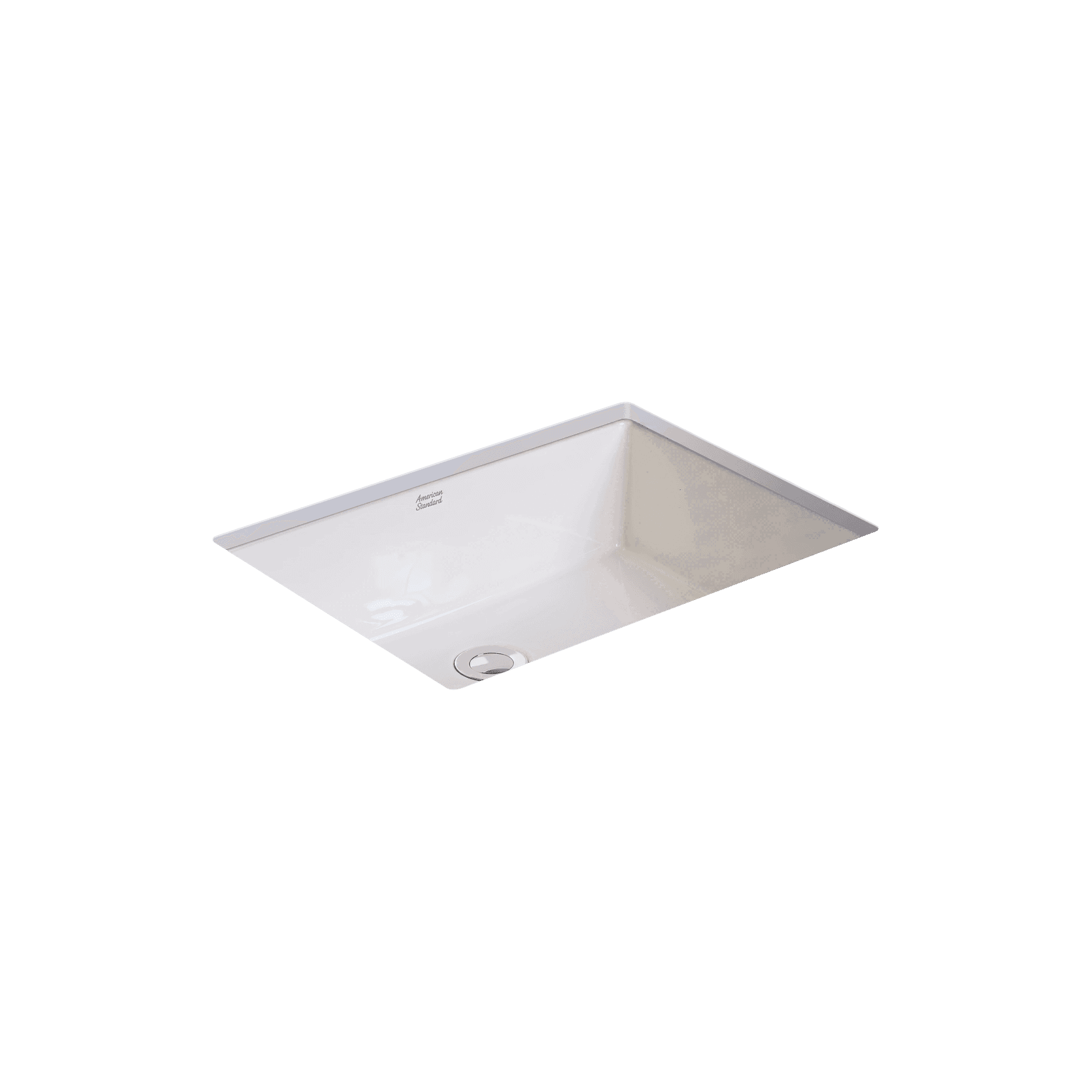 Heron Square 500 Under Counter Basin - Overflow
