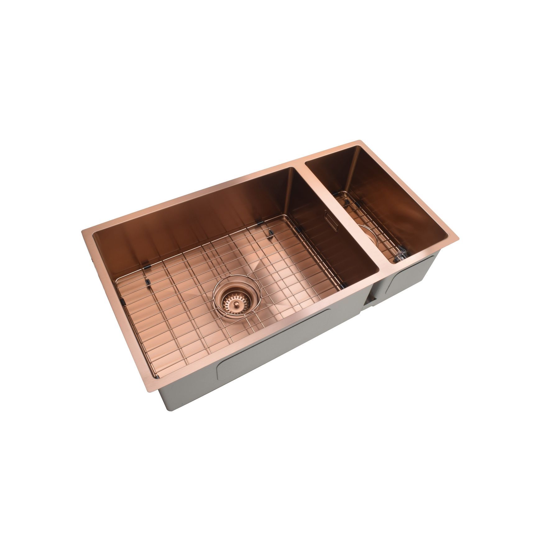 Code Aspen Double Bowl Pvd 304 Stainless Steel Sinks