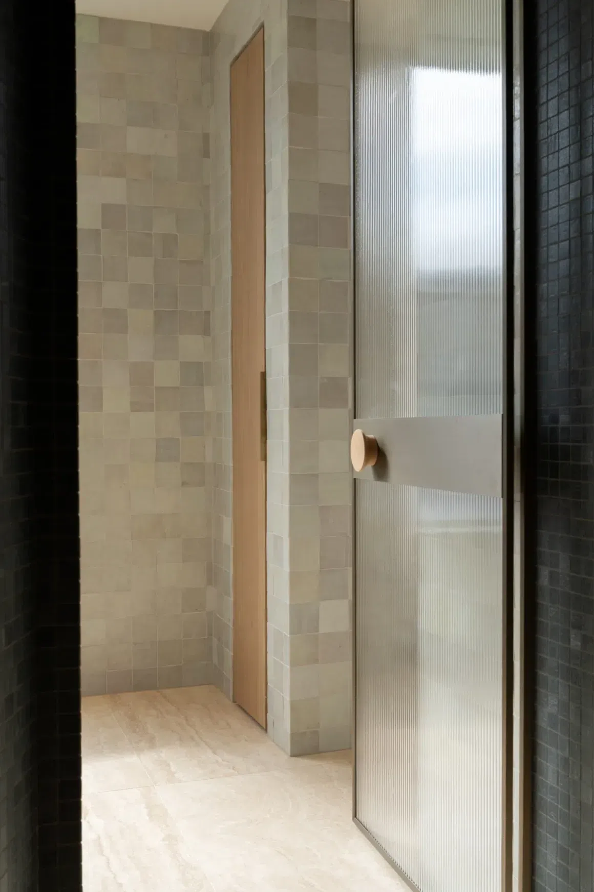White Square Moroccan Zellige
