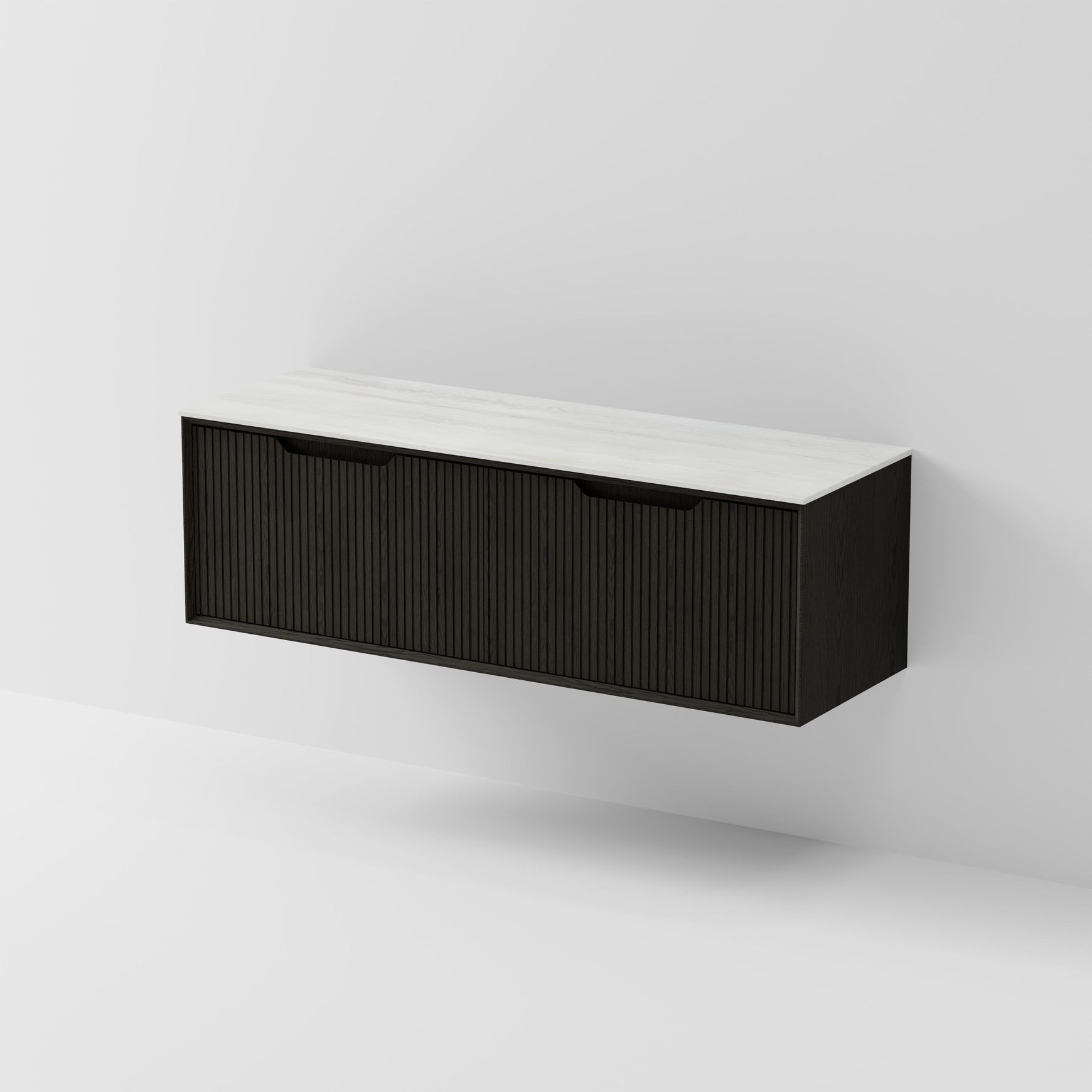 Aria 1500 Vanity | Villastone Slab Top