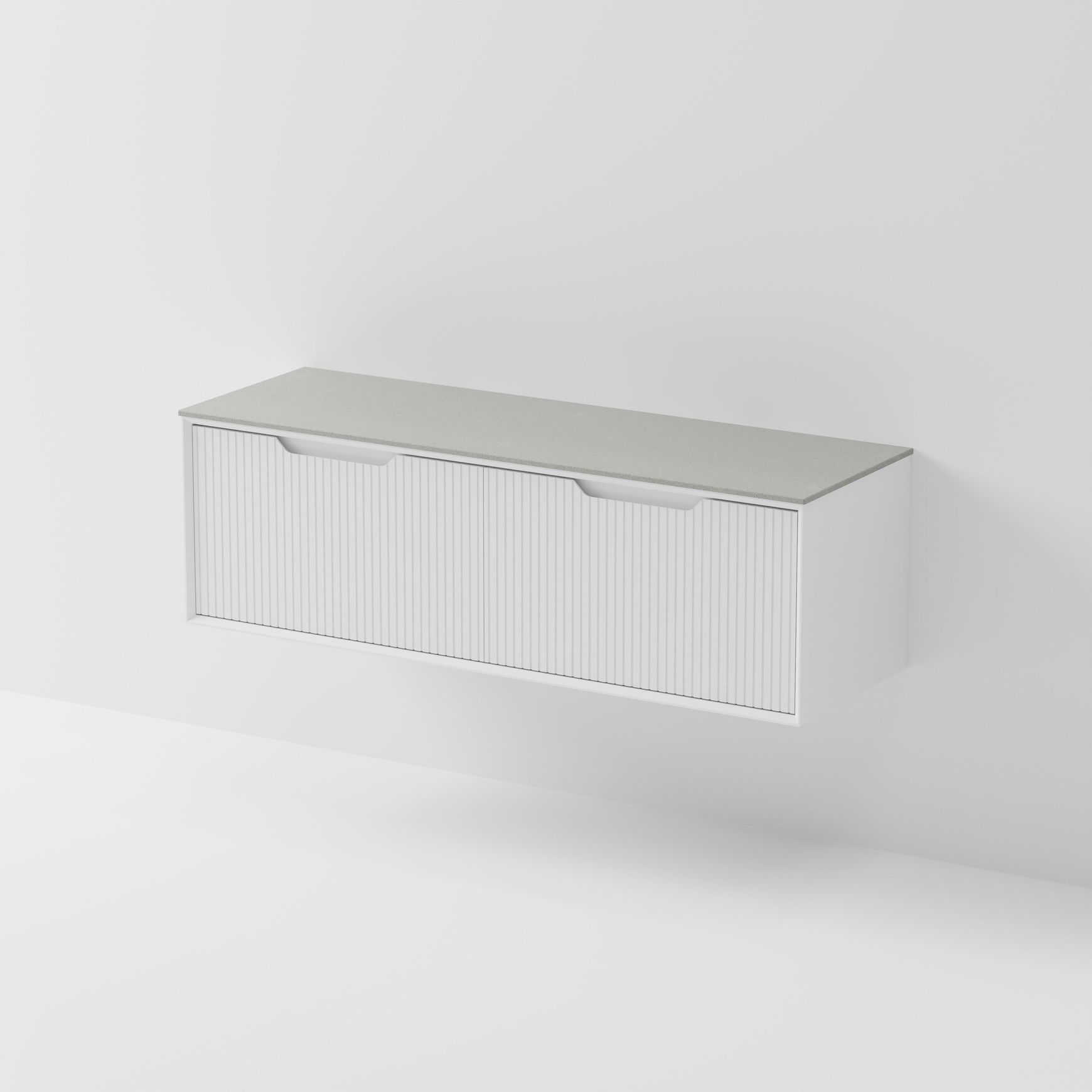 Aria 1500 Vanity | Villastone Slab Top