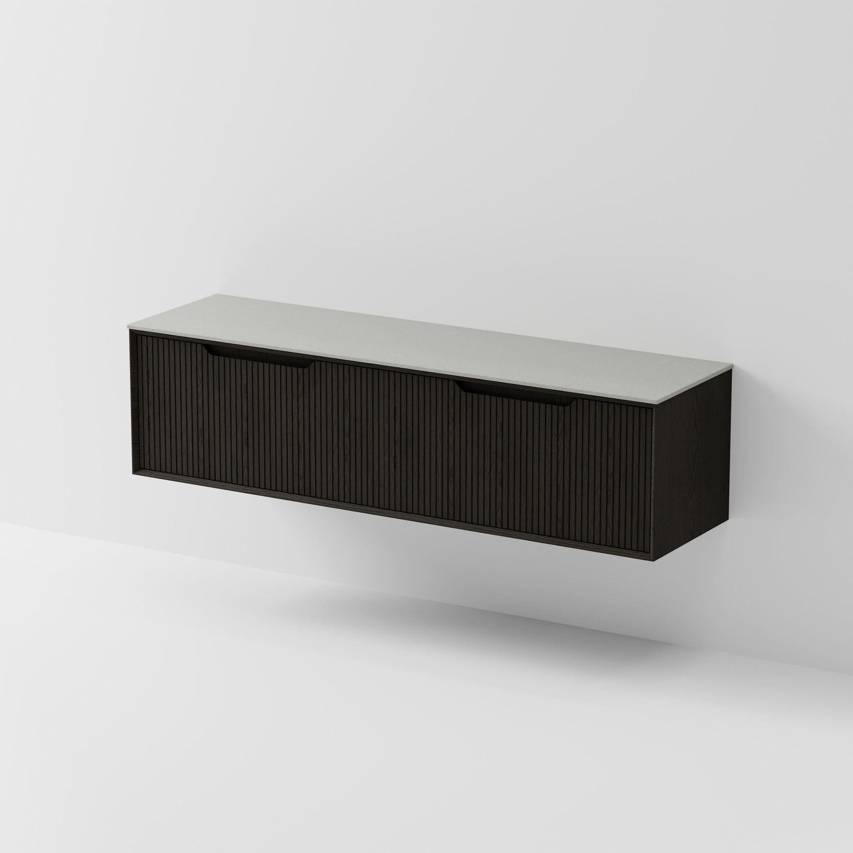 Aria 1800 Vanity | Villastone Slab Top