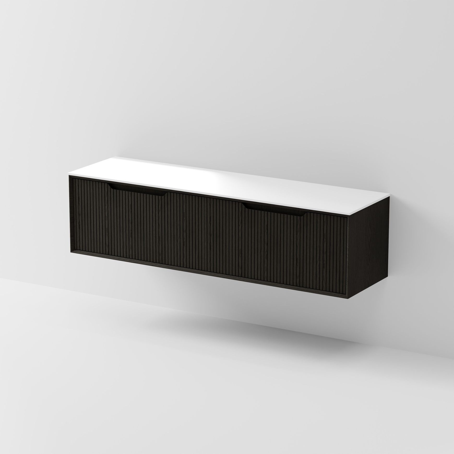 Aria 1800 Vanity | Villastone Slab Top