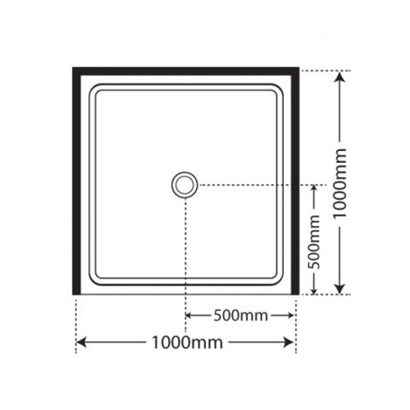Adjustable Frameless Pivot Alcove 1000