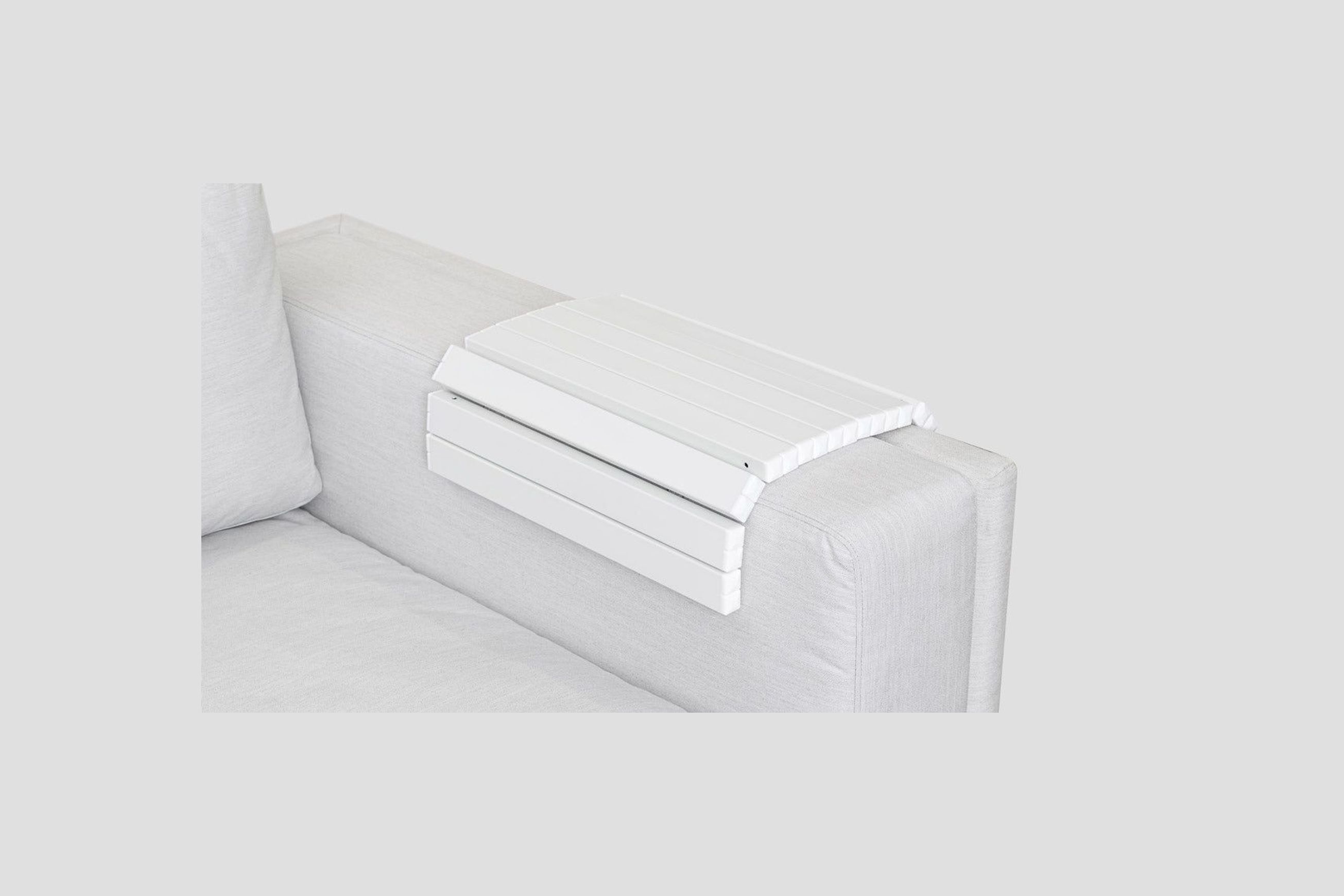 Aluminium Slat Tray - White
