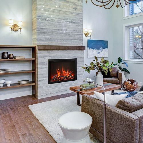 Amantii Traditional Trd38 Electric Fireplace