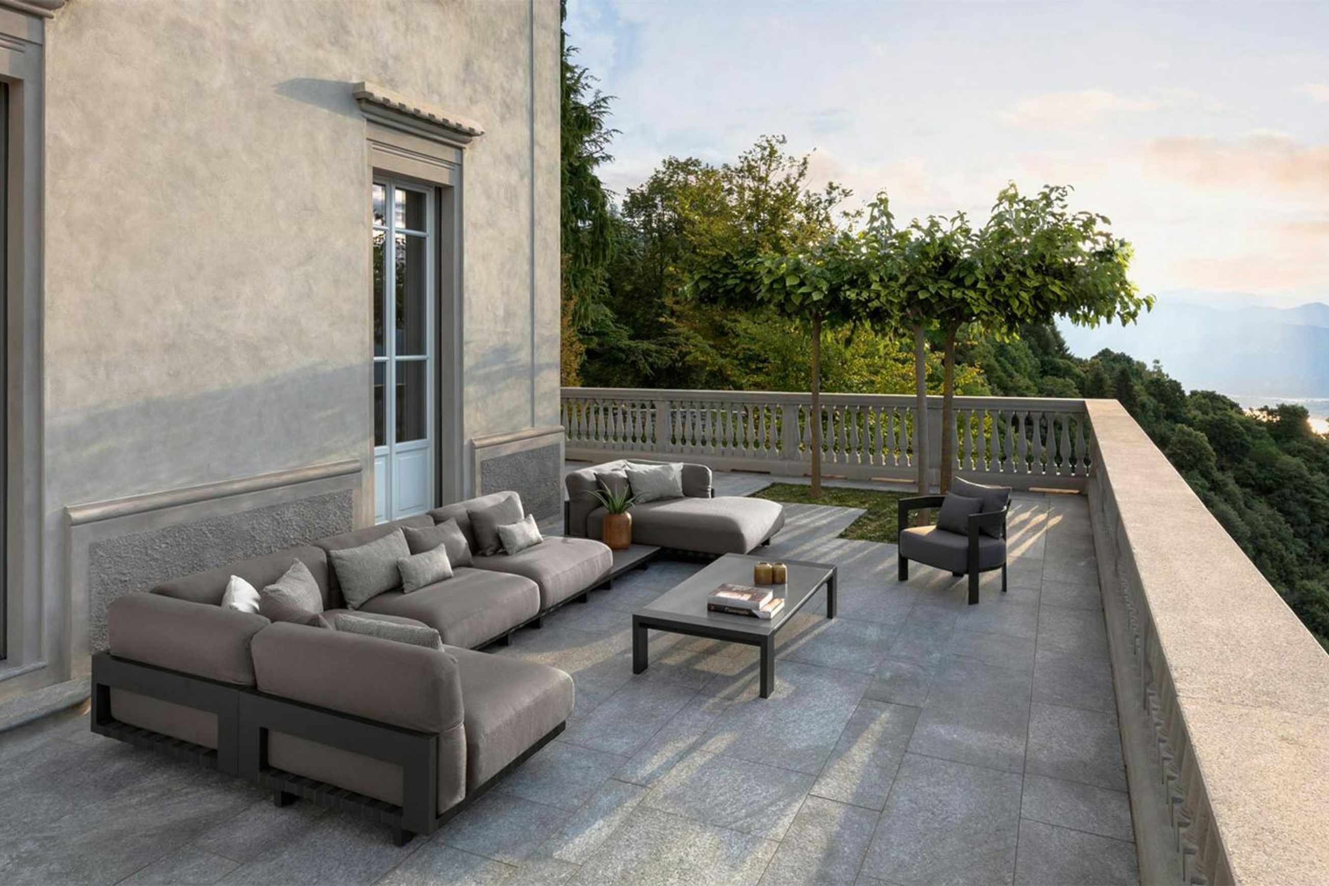 Argo Alu Lounge Armchair