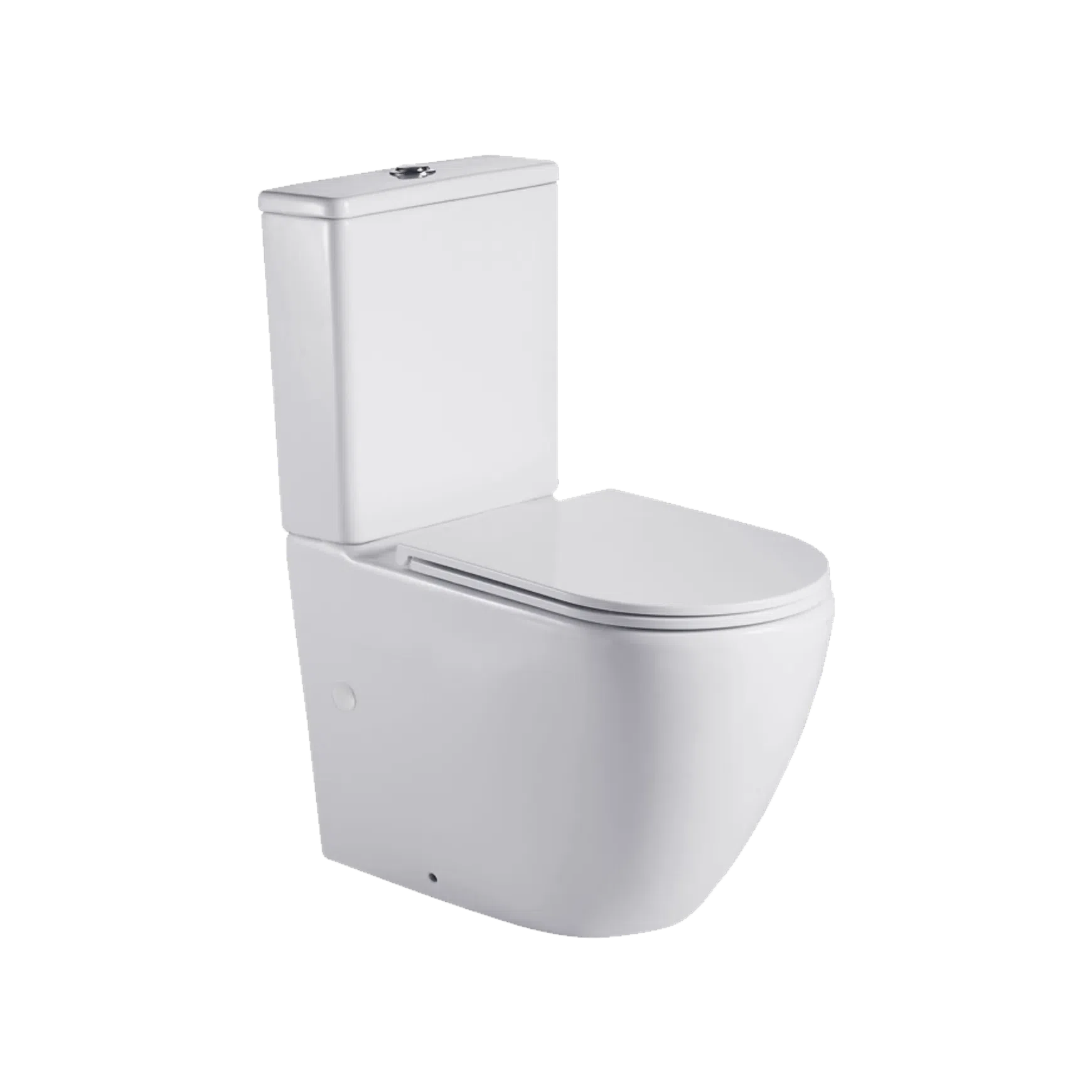 Asher Rimless Back to Wall Toilet Suite