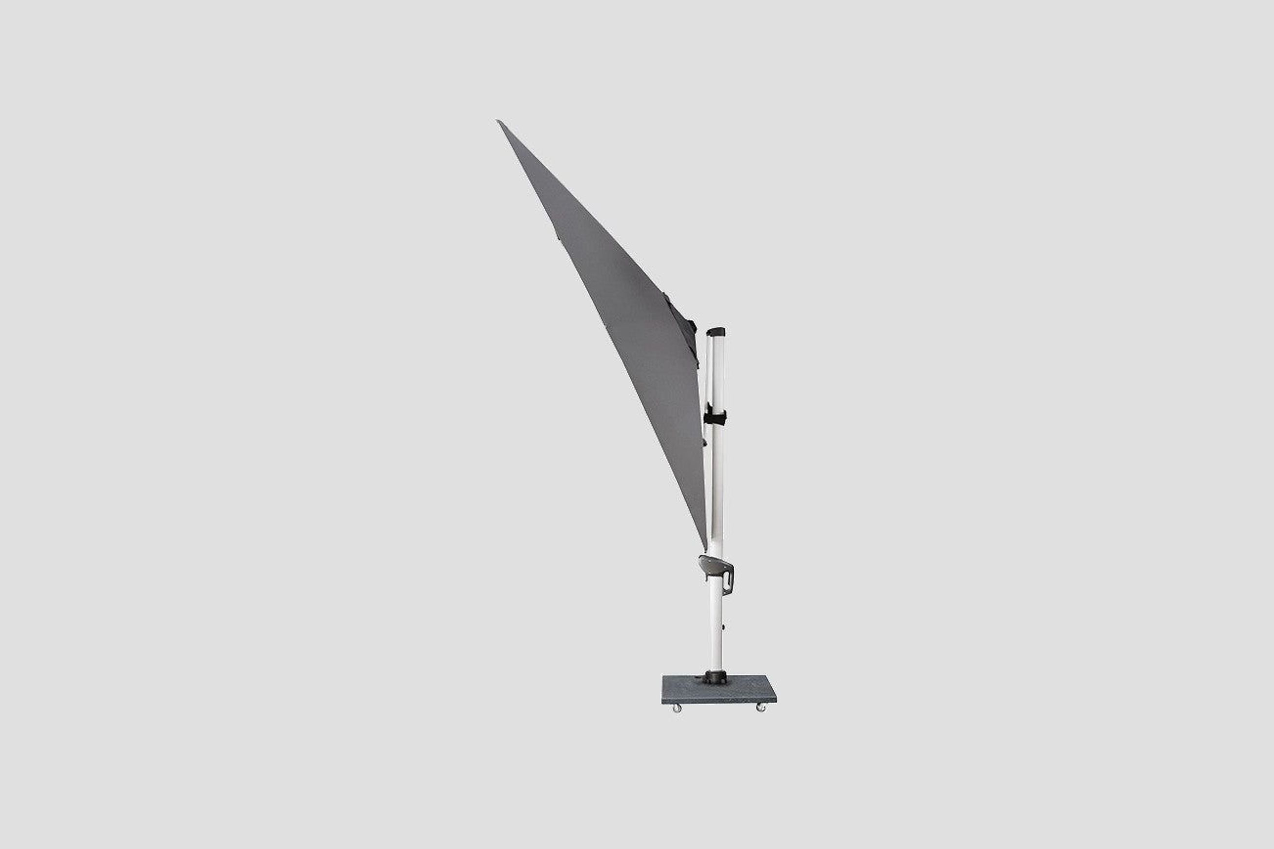 Aspen Cantilever Umbrella - Charcoal Grey - 2.5M / 3M