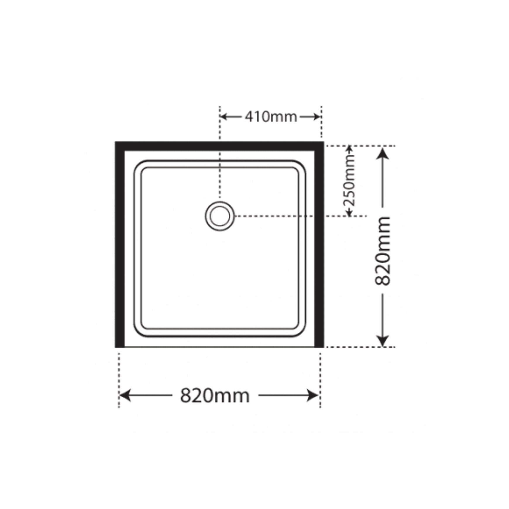 Aquero Alcove 820x820x820