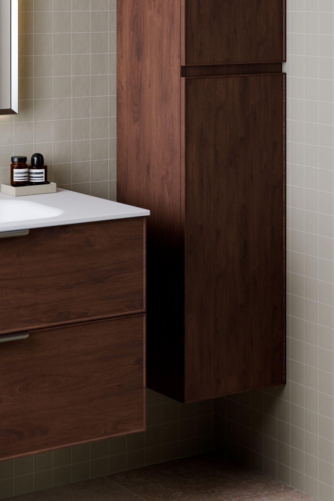 Lineare Axel Tower Cabinet