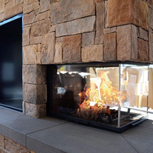 Axis EPI950 3 Sided Fireplace